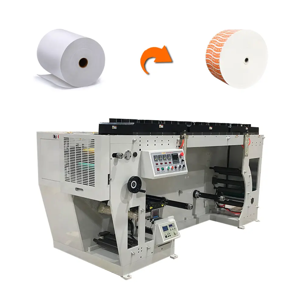 1 Color Adhesive Label Paper Flexo Printing Machine